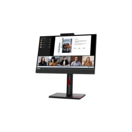 Lenovo ThinkCentre Tiny-in-One 22 Gen 5 - Monitor All-in-One 22" Full HD IPS, Webcam 1080p, Altavoces, KVM, VESA, Ajuste Ergonómico, Compatible con Tiny PC