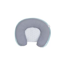 Babymoov Transat Graphik Azul para Bebé - Hamaca Acolchada y Cómoda, Reclinable, Plegable Compacta, Reposacabezas Ajustable, Desde Nacimiento