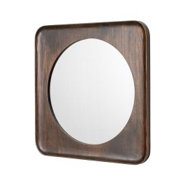 Espejo Nogal Madera Paulonia Decoración 80 X 4 X 80 cm Precio: 139.9002. SKU: B187XQJMSR