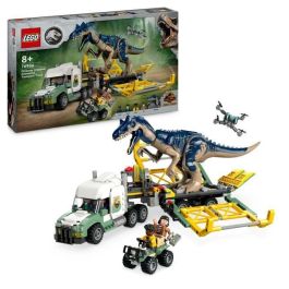 LEGO 76966 Jurassic World Misiones de Dinosaurios: Camión de Transporte del Alosaurio