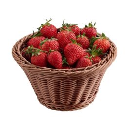 Inde Cesta Pp Rattan 18.5 cm x 19.3 cm x 9.5 cm