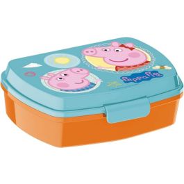 Sandwichera Safta Escolar 170x133x56 mm Peppa Pig Having Fun Sandwichera Safta Escolar 170x133x56 mm Peppa Pig Having Fun