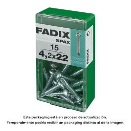 Caja s 15 unid. tornillo rosca chapa cr autot. 4,2x22mm fadix Precio: 2.50000036. SKU: S7913646