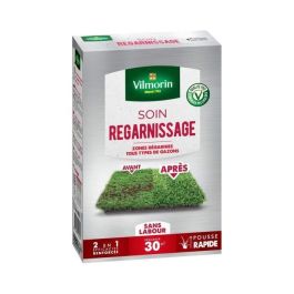 Vilmorin VIL3182670261657 Semillas para Césped Cuidado Universal y Refertilización 2 en 1 - 500 g