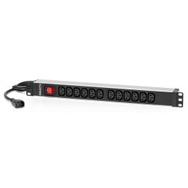 Salicru 680CA000002 Regleta Eléctrica PDU para Rack 1U 19" con 12 Salidas AC C13/C14, Interruptor y Carcasa de Aluminio Precio: 31.78999967. SKU: S5607750