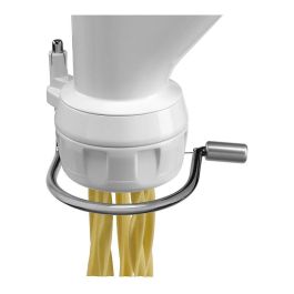 KitchenAid Accesorio Pasta Press KSM150 para Batidoras de Repostería, Metal y Plástico, Gris