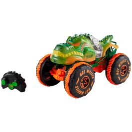 Hot Wheels Monster Trucks Samsh O Saurus Coche Radio Control Escala 1:15 | Vehículo RC Grande para Niños +4 Años, Necesita Pilas AAA Precio: 44.68999964. SKU: B1GYJ5X5V4