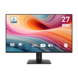 MSI MP275 E2 Monitor PRO 27" Full HD 1920x1080 IPS Plano, 120Hz, Adaptive-Sync, Negro Precio: 129.88999947. SKU: B16DTS2DL9