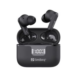 Sandberg Wireless Earbuds ANC+ENC con Cancelación de Ruido y Pantalla de Batería, Negro Precio: 26.49999946. SKU: B1GAQKKMY4