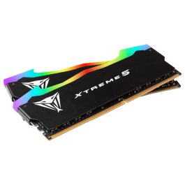 Patriot Viper Xtreme 5 PVXR532G80C38K Kit de 32GB (2x16GB) DDR5 RAM 8000MHz DIMM CL38 1.45V RGB, con disipador térmico