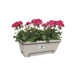 Elho Barcelona XL Allin1 55 Taupe Maceta Rectangular 54.5 cm