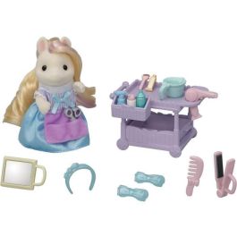 Sylvanian Families Mamá Poni - Set de Muñeca y Kit de Peinado con Carrito de Accesorios para Crear Peinados y Estilos Únicos (17 Piezas) Precio: 35.58999983. SKU: S7158478