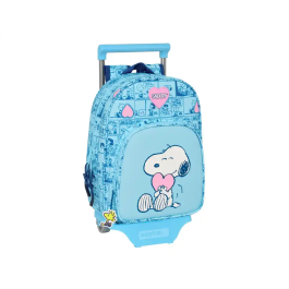 Mochila Escolar con Ruedas Snoopy Love Azul 26 x 11 x 67 cm 26 x 34 x 11 cm Precio: 19.49999942. SKU: B1EKPJFC9M