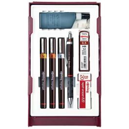 Rotring Isograph College Set - Set de 3 Estilógrafos 0.2, 0.4, 0.6 Precio: 102.95000045. SKU: B1EPGF28J8