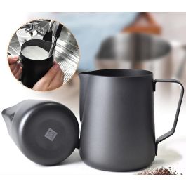 Inde Lechera Acero Inoxidable Negro 350 ml (7x9 cm)