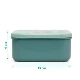KioKids Set Porta-Alimentos 4 Unidades Oso Verde Salvia Colección Honey +0 Meses