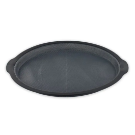 Zenker Molde Redondo para Pizza ZEN5051126855468 - Ø 36 cm en Silicona de Fibra de Vidrio Negro
