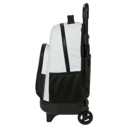 Safta Mochila Escolar Grande con Ruedas Compact Extraíble Real Madrid 1ª Equipación Temporada 24/25, 450x330x220 mm Safta Mochila Escolar Grande con Ruedas Compact Extraíble Real Madrid 1ª Equipación Temporada 24/25, 450x330x220 mm