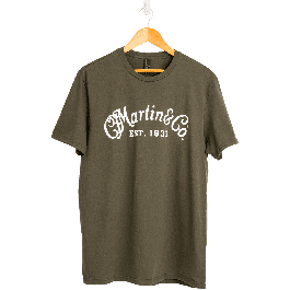 Camiseta Cf Martin Olive W/Logo (S)