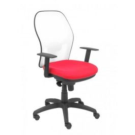 Silla Piqueras Y Crespo Jorquera Brazos Regulables Mecanismo Sincro Con Regulador De Tension Respaldo De Malla Blanca Y Asiento Tapizado Bali Rojo Precio: 319.50000027. SKU: S5702772