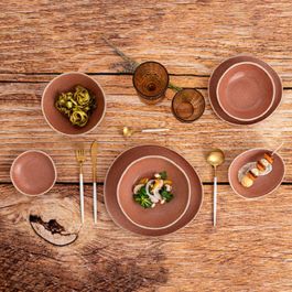 Bidasoa Gio Copas de Vidrio con Relieve 30 cL Pack 6 Unidades Ecológicas Reciclables Aptas Lavavajillas y Frigorífico