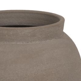 Macetero Gris Cerámica Decoración 34 X 34 X 33 cm