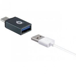 Conceptronic Kit Adaptadores USB Tipo C a USB 3.1 Gen 1 Type-A, Sincronización y Carga para Dispositivos USB-C