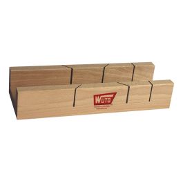 Wuto Corta ingletes doble 250x55mm, madera de haya, guías de corte a 45 y 90 grados Precio: 17.95000031. SKU: S7906789