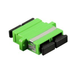 LOGON PROFESSIONAL FIBER COUPLER DUPLEX SC/SC - LIME GREEN/OM5 - 12PCS/PACK + SCREWS LOGON PROFESSIONAL FIBER COUPLER DUPLEX SC/SC - LIME GREEN/OM5 - 12PCS/PACK + SCREWS