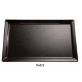 Bandeja GN 2/4 en Melamina Negra para Gastronomía y Restauración, Plato de Preparación Precio: 28.49999999. SKU: B14T62NSBB