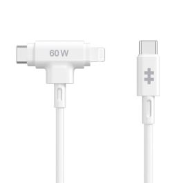 HYPER HyperJuice cable USB USB 2.0 1,5 m USB C USB C/Lightning Blanco Precio: 34.50000037. SKU: B1FP2WXFAG
