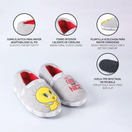 Zapatillas de Estar por Casa Looney Tunes Gris claro