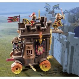 Playmobil Carro Combate Con Cañón Fuego - Set de Figuras y Accesorios para Aventuras de Caballeros