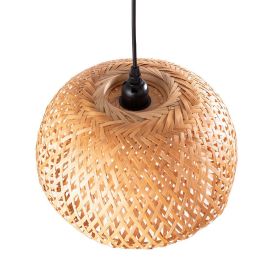 Lámpara Colgante Antony de Ratán Natural SKD-P-2046 | Diseño Elegante Sostenible para Comedor, Dormitorio, Cocina y Oficina