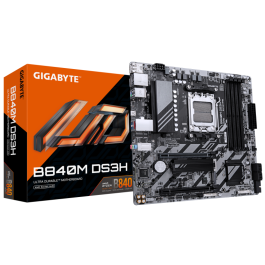 GIGABYTE B840M DS3H Placa Base AMD B840 Socket AM5 Micro ATX DDR5 Soporte Ryzen 9000 2.5GbE Precio: 133.89000053. SKU: B14EWQ9PV4