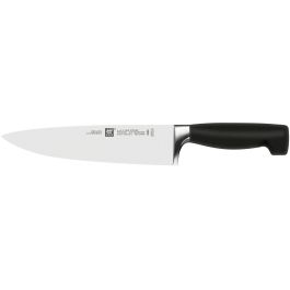Zwilling 35145-000-0 - Juego de Cuchillos de Chef, Pan, Pelar con Tijeras y Bloque de Esche - Acero Inoxidable