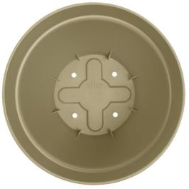 Vibia redonda de flores - tanque de plástico - Ø47 - verde Vibia redonda de flores - tanque de plástico - Ø47 - verde