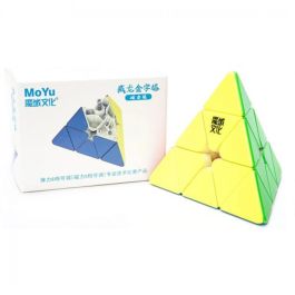 Moyu Weilong Pyraminx M - Cubo Rubik Pirámide con Sistema Magnético Ajustable, Giro Suave y Corte de Esquinas Moyu Weilong Pyraminx M - Cubo Rubik Pirámide con Sistema Magnético Ajustable, Giro Suave y Corte de Esquinas Precio: 17.89000004. SKU: B1FH7MHZC4