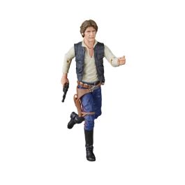 Hasbro Star Wars The Black Series Figura de Acción Han Solo, Coleccionable de 15 cm, Inspirada en Una Nueva Esperanza