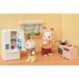 El acogedor conjunto de muebles de cabaña y mamán - Familias Sylvanian - 5449 - de 3 años