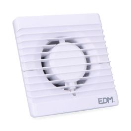 Edm Extractor de Aire 12W Ø8cm 135x135mm, 86m³/h, 25dB, 230V, 50Hz, Marco 2cm, Color Blanco Precio: 16.50000044. SKU: S7913478