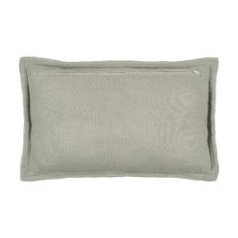 Cojín Verde Viscosa / Poliéster 50 X 30 cm