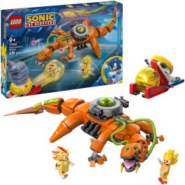LEGO 77003 Set Construcción Sonic The Hedgehog Super Shadow Vs Biolizard, Esfera Velocidad, Minifiguras Super Sonic +9 Años