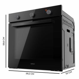 Horno Cecotec Bolero Hexa C136000 Glass Black Time 2800 W 77 L