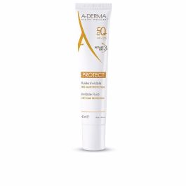 A-Derma PROTECT Fluido Solar Facial Invisible SPF50+ 40 ml para Piel Sensible y Mixta Grasa Precio: 14.49999991. SKU: S0596873