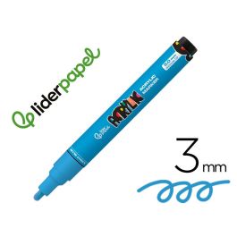 Rotulador Liderpapel Acrylic Base Agua Todo Tipo De Superficie Punta Redonda 3 mm Azul Claro Precio: 9.5000004. SKU: B178GARJEW