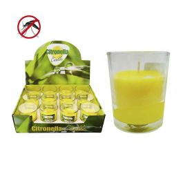 Citronella Vela Citronela 50g Antimosquitos con Recipiente de Cristal Ø6x5cm Precio: 1.49999949. SKU: S7914859