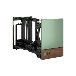 Fractal Design Terra FD-C-TER1N-03 Small Form Factor (SFF) Verde, Compatible con Mini-ITX, Aluminio y Nuez