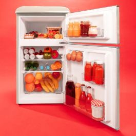 Frigorífico Cecotec Bolero CoolMarket 2D Origin 86 Beige E Beige Independiente