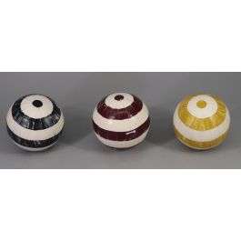 DKD Home Decor Bola Decoración Urban Nácar Lila, Amarillo, Negro, Blanco Surtidas 13x13x13 cm - Pack 6 Unidades Precio: 38.92812. SKU: B1KAKHMG2Y